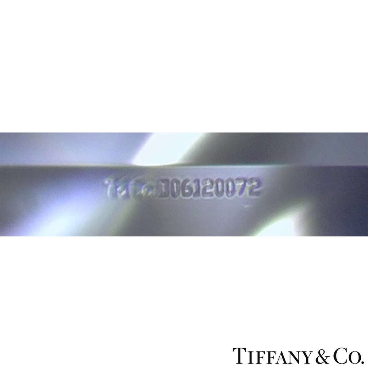 Tiffany & Co. Platinum Diamond Setting Ring 1.01ct I/VS2 XXX